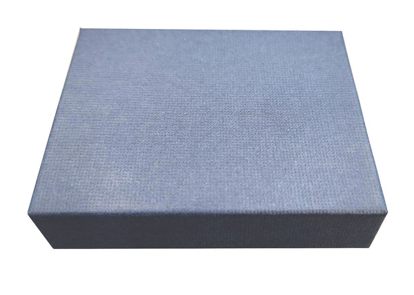 Denim  Blue Cotton Fill Boxes - 3 1/4X 2 1/2" x 1" CLEARANCE