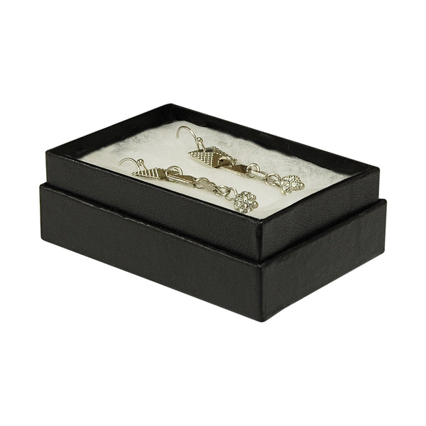 Black Cotton Fill Box - 3 1/4" x 2 1/2" x 1"