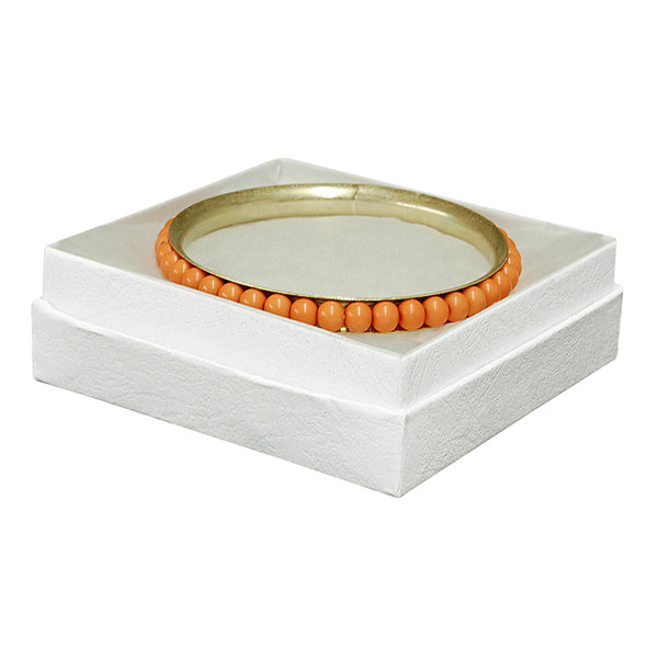 White Cotton Filled Boxes - 3 1/2" x 3 1/2" x 1"