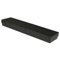 Black Cotton Fill Boxes - 8" x 1 3/4" x 3/4"