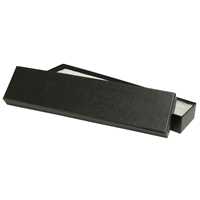 Black Cotton Fill Boxes - 8" x 1 3/4" x 3/4"