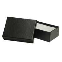 Black Cotton Fill Boxes - 2 1/2" x 1 5/8" x 1"