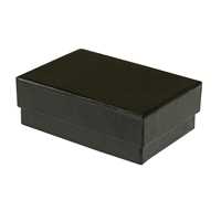 Black Cotton Fill Box - 3" x 2" x 1"