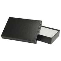 Black Cotton Fill Boxes - 5 1/2" x 3 1/2" x 1"